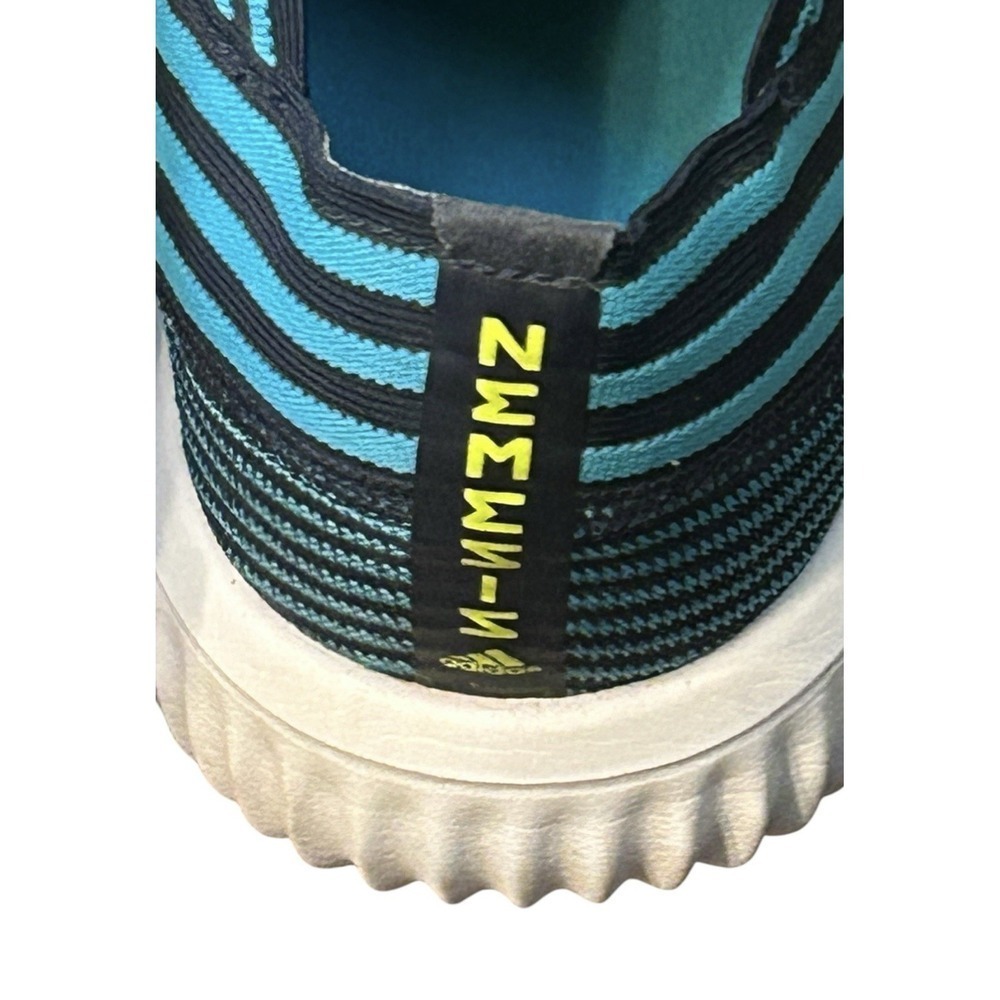 Adidas Mens Nemeziz Tango 17.1 Indoor Soccer Shoes Blue Black Stripe Size 10 - Picture 9 of 9